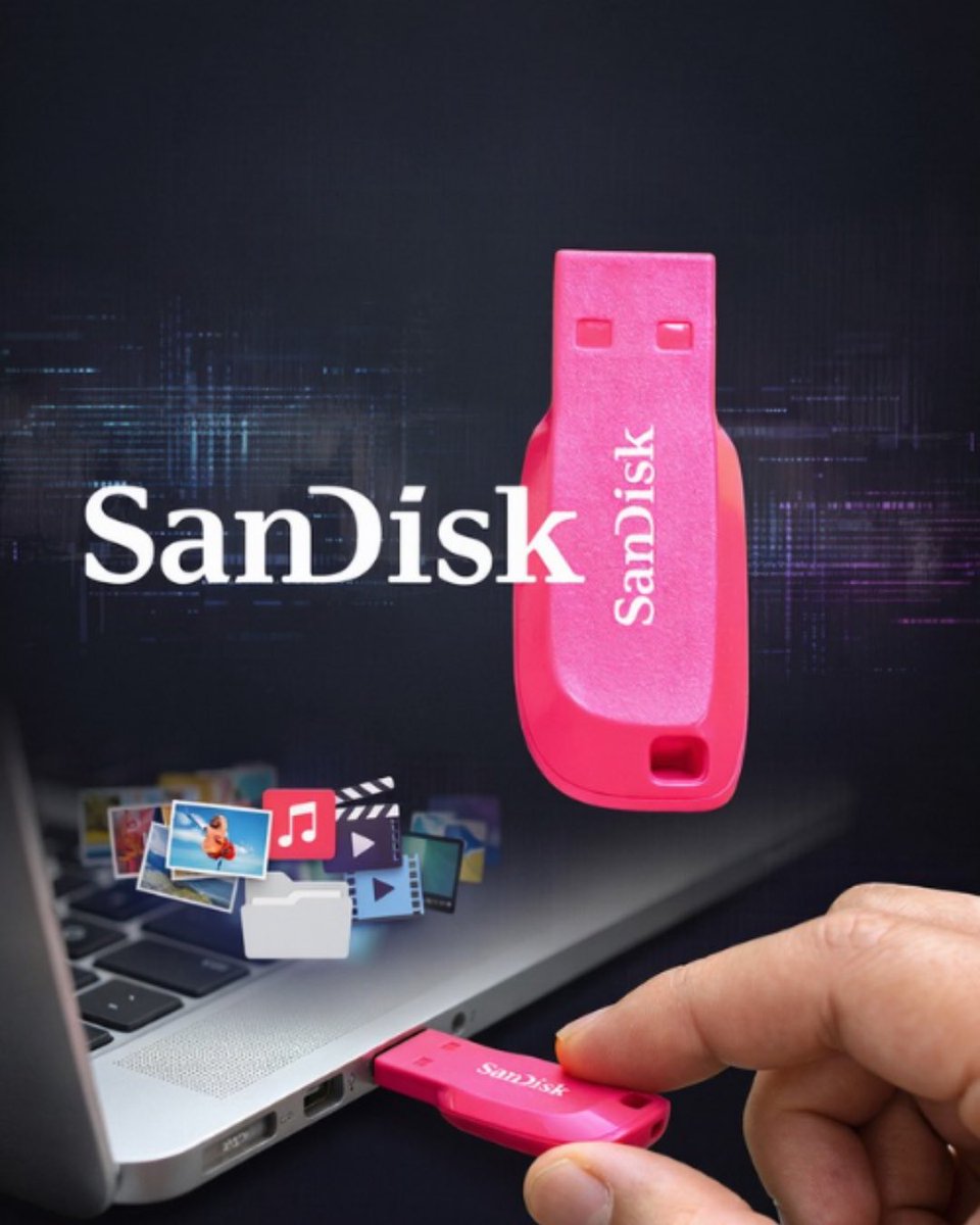 lootcoza's tweet photo. Carry your important files wherever you go with the SanDisk Cruzer Blade 16GB USB Flash Drive. Compact, reliable, and easy to use, it's perfect for storing, sharing, and backing up your documents, photos, music, and more. #SanDisk #USBFlashDrive #TechEssentials https://t.co/8KcbWuu22G