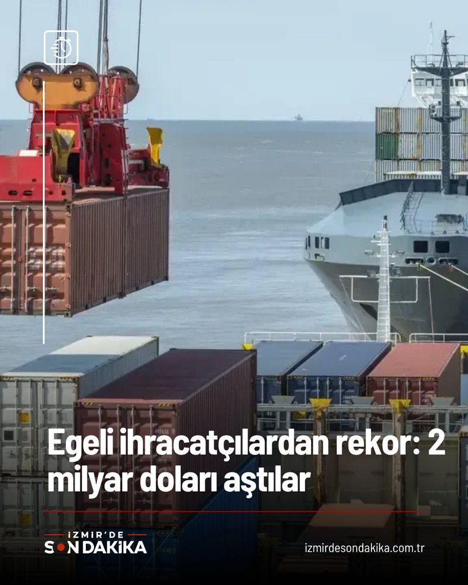 izmirdesondk's tweet photo. EGELİ İHRACATCILARDAN REKOR: 2 MİLYON DOLARI AŞTILAR

Ege Su Ürünleri ve Hayvansal Mamuller İhracatçıları Birliği (ESÜHMİB), ihracatta yeni bir rekora imza attı. 14 Ağustos 2025-13 Ağustos 2026 döneminde ihracatını yüzde 13,5 artıran birlik, 1 milyar 763 milyon dolarlık ihracatını 2 milyar 1 milyon dolara yükseltti. 2001 yılında 50 milyon dolarlık ihracat gerçekleştiren birlik, 25 yılda ihracatını yaklaşık 40 kat artırdı. ESÜHMİB, Türkiye’nin su ürünleri ve hayvansal mamuller ihracatının yaklaşık yarısını tek başına gerçekleştirirken, Ege İhracatçı Birlikleri bünyesinde 2 milyar dolar ihracat seviyesine ulaşan ilk gıda ihracatçı birliği oldu.