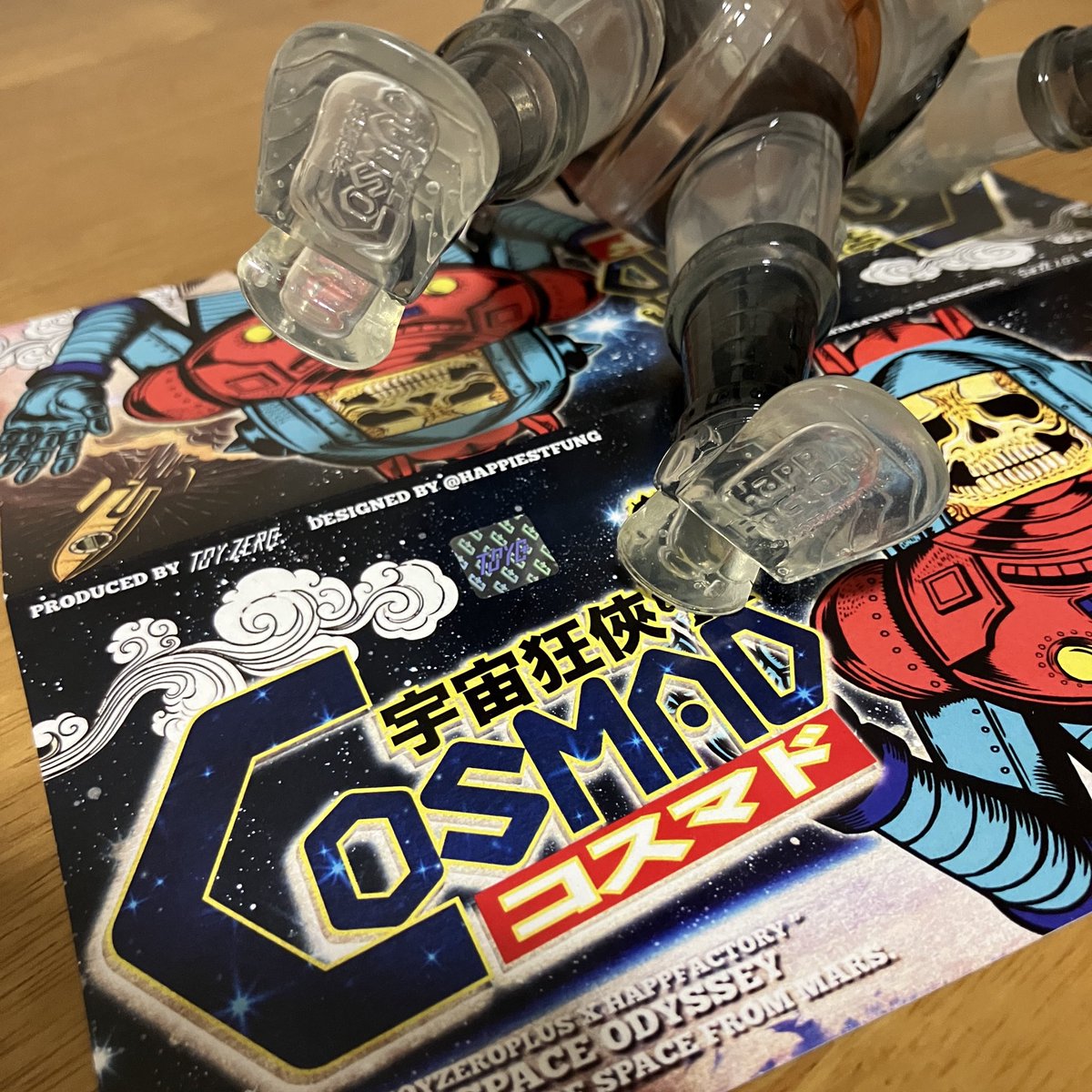 Kuuusou83's tweet photo. 宇宙狂俠Cosmad
🔴🔵
💀👹😬

#happiestfung #Happfactory #toyzeroplus https://t.co/X2rpiUk2v7