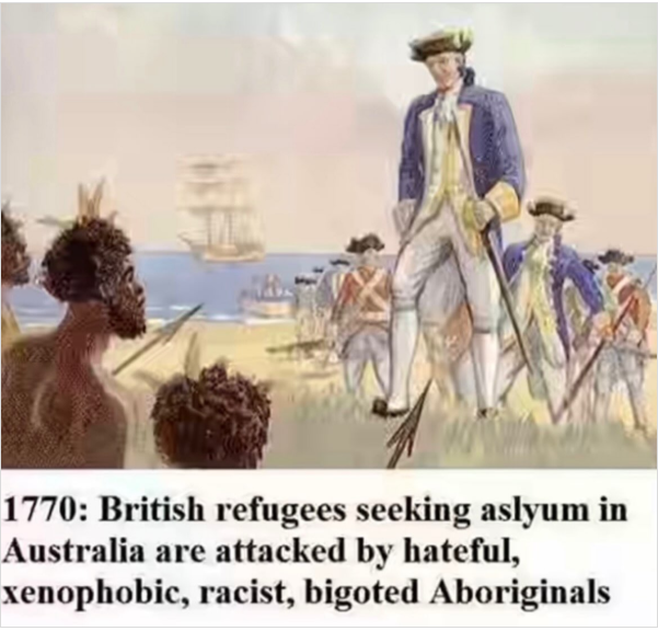 TopGgamingYT's tweet photo. the true history if we were little sooks like the aboriginals 🤣 https://t.co/9KCfj7PRw9