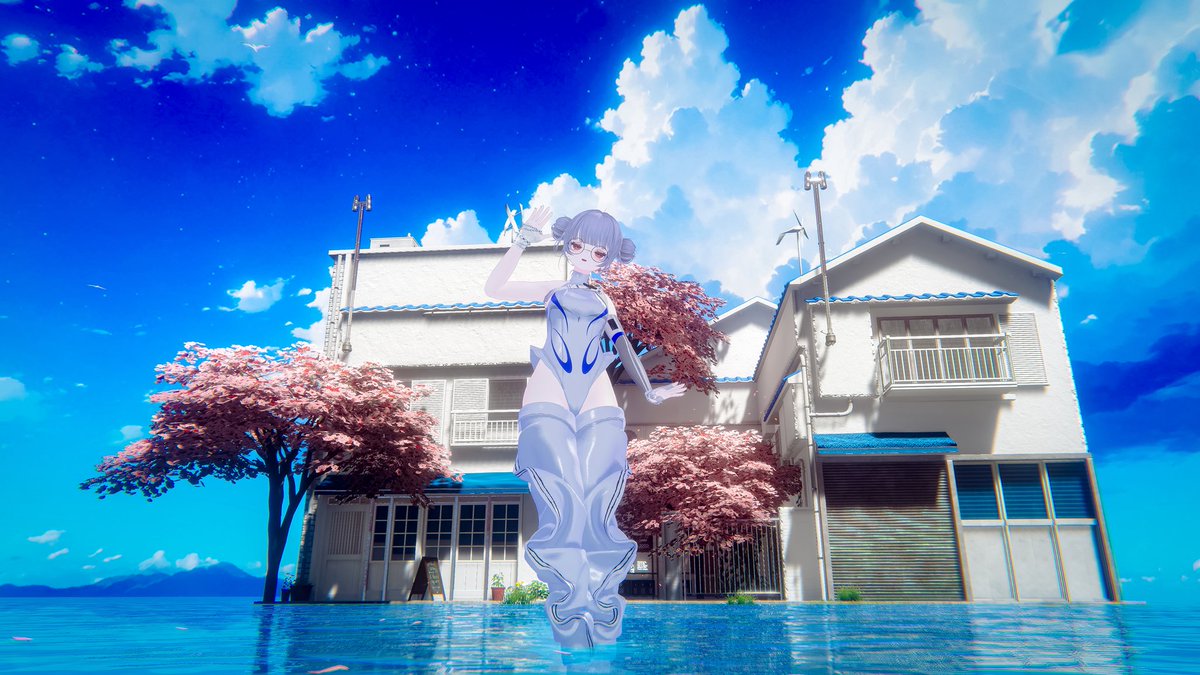 ame0601_VRChat's tweet photo. ここさいきーん https://t.co/Eyt49K0y9n