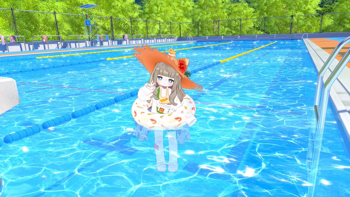 ame0601_VRChat's tweet photo. ここさいきーん https://t.co/Eyt49K0y9n