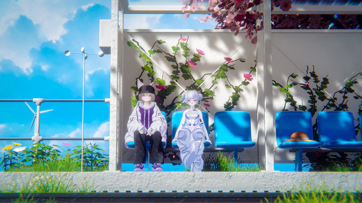 ame0601_VRChat's tweet photo. ここさいきーん https://t.co/Eyt49K0y9n