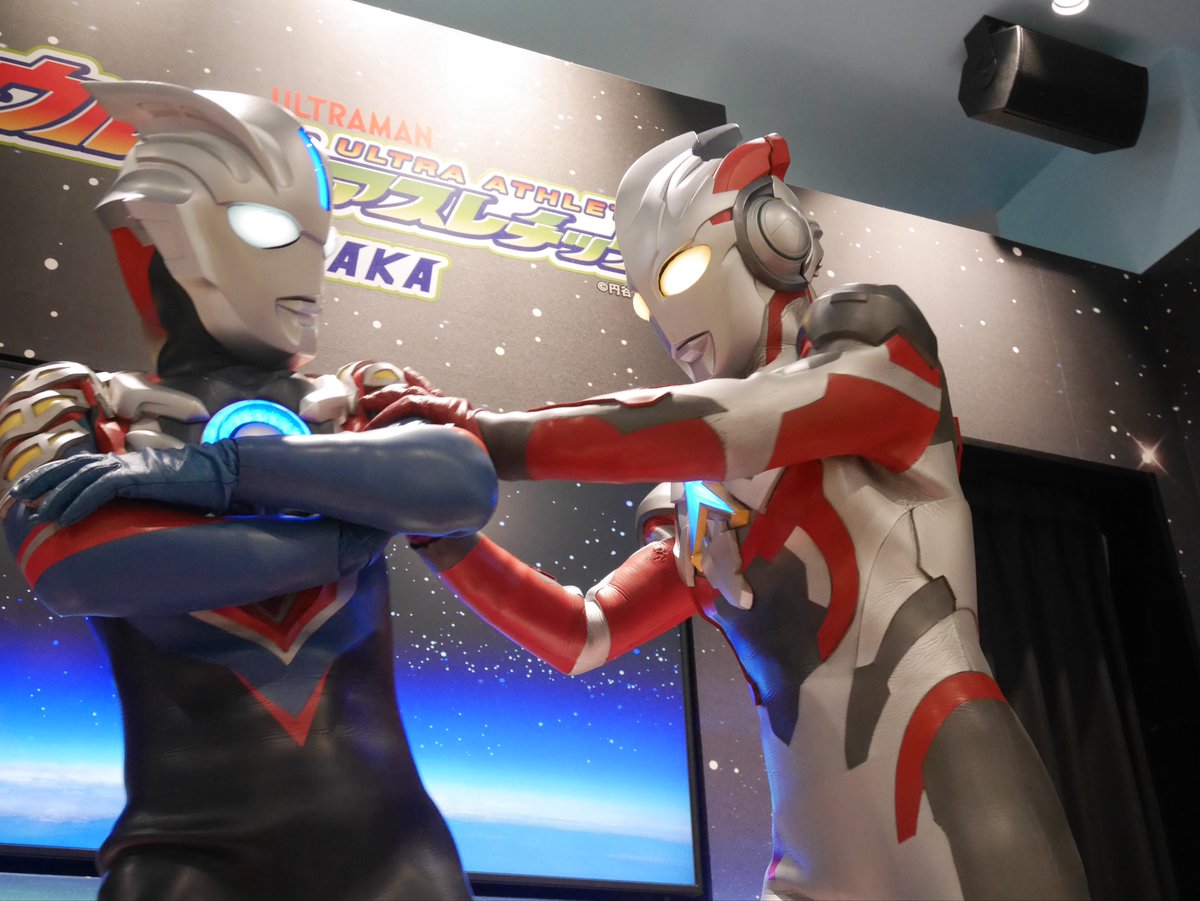 obotheend's tweet photo. #ウルトラアスレチック大阪
#ウルトラマンエックス
#ウルトラマンオーブハリケーンスラッシュ https://t.co/81uz9ELivo