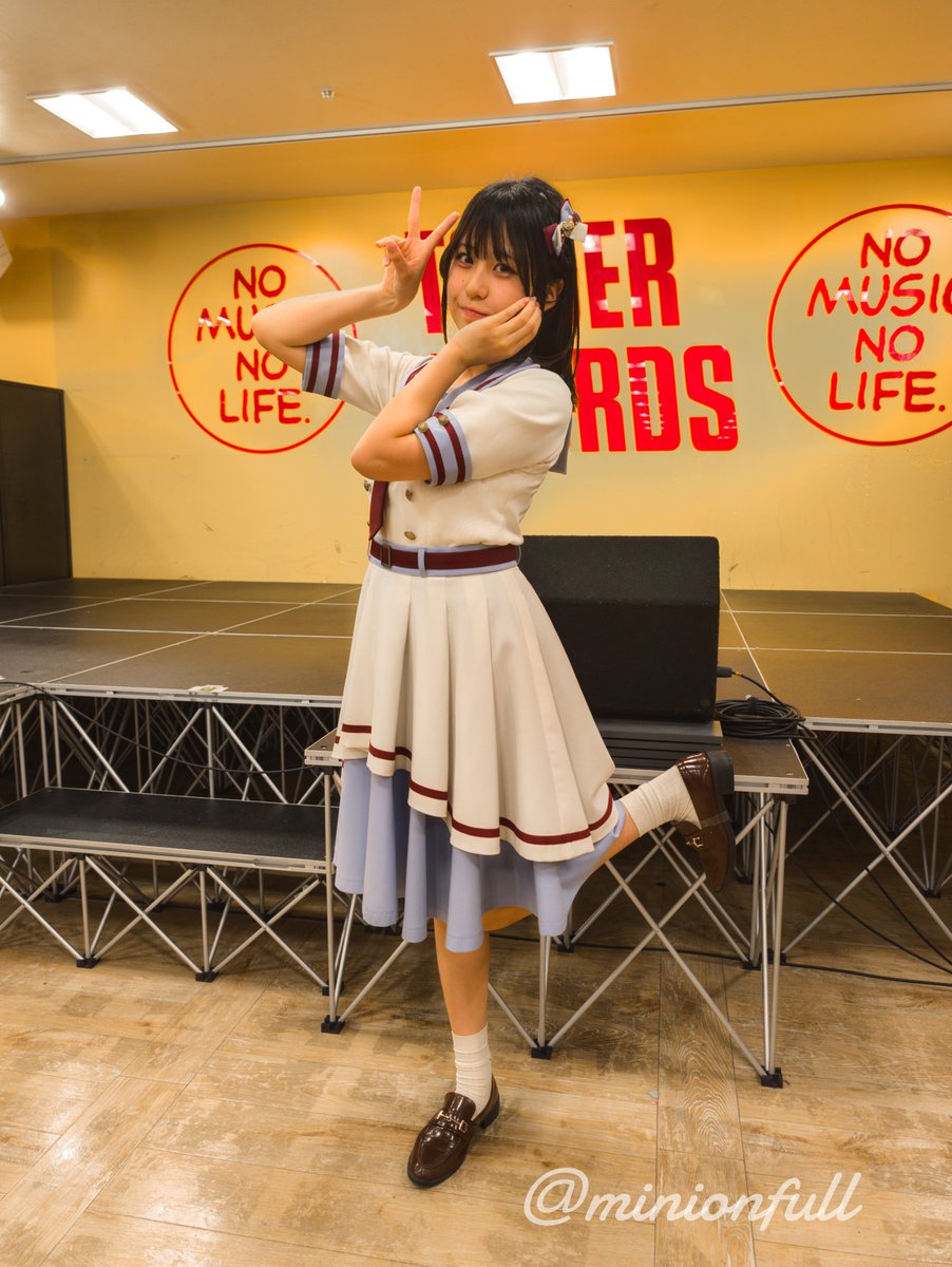 minionfull's tweet photo. #ナナフル #ハレチャム 合同リリースイベント 錦糸町パルコ  2026.08.16 2部 ライブ中のさほてぃーの充実の表情！、特に自分革命では涙腺が刺激されっぱなしでした😂 優しい歌声もいっぱい聞けて最高の思い出になりました🐰💕
#大野田咲穂 https://t.co/zUQtz946eq