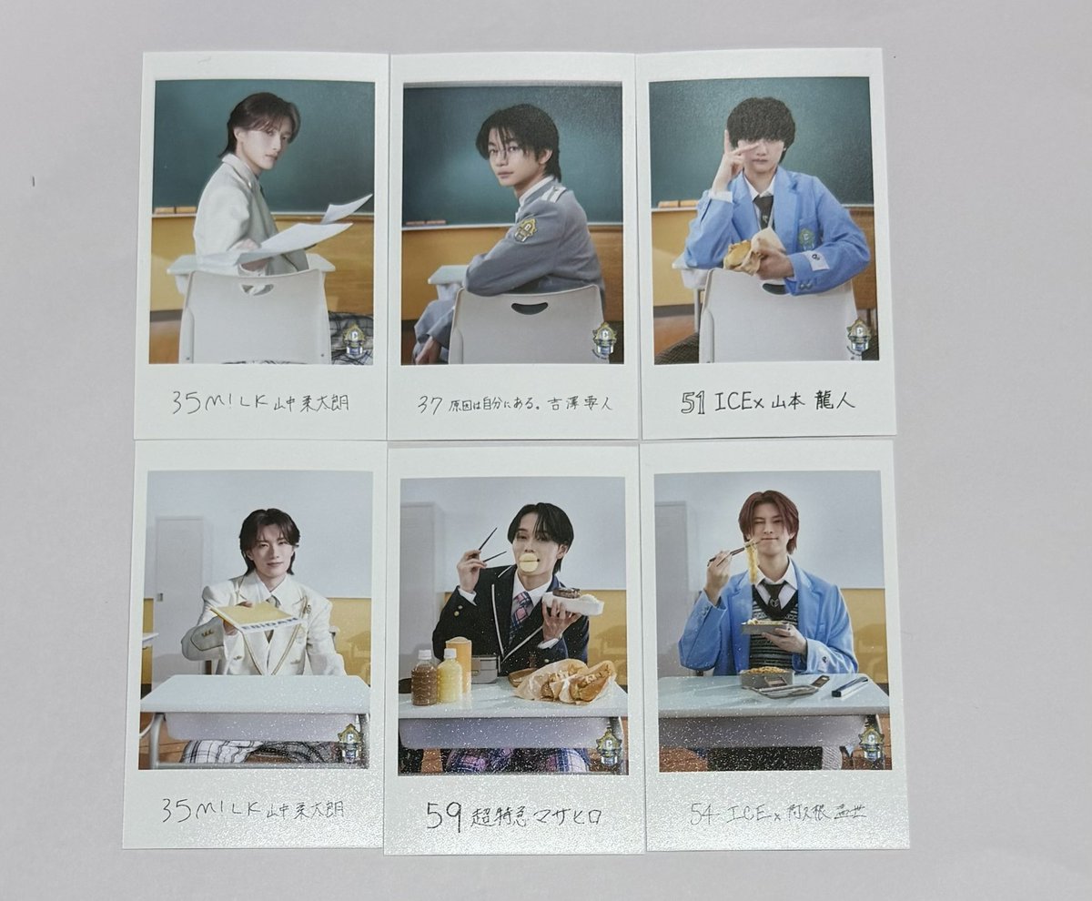 ice_coffee_lo's tweet photo. EBiDAN THE LIVE 2026 15th Anniversary エビライ ランダム グッズ 交換 ミニフォト 隣の席セット

【譲】 
超特急 マサヒロ
M!LK 山中柔太郎
ONE Ｎ’ ONLY TETTA
原因は自分にある。 吉澤要人 長野凌大 大倉空人
BUDDiiS FUMIYA
ICEx 山本龍人 阿久根温世 中村旺太郎

【求】 FUMINORI

郵送での交換 https://t.co/un21Oko2y6