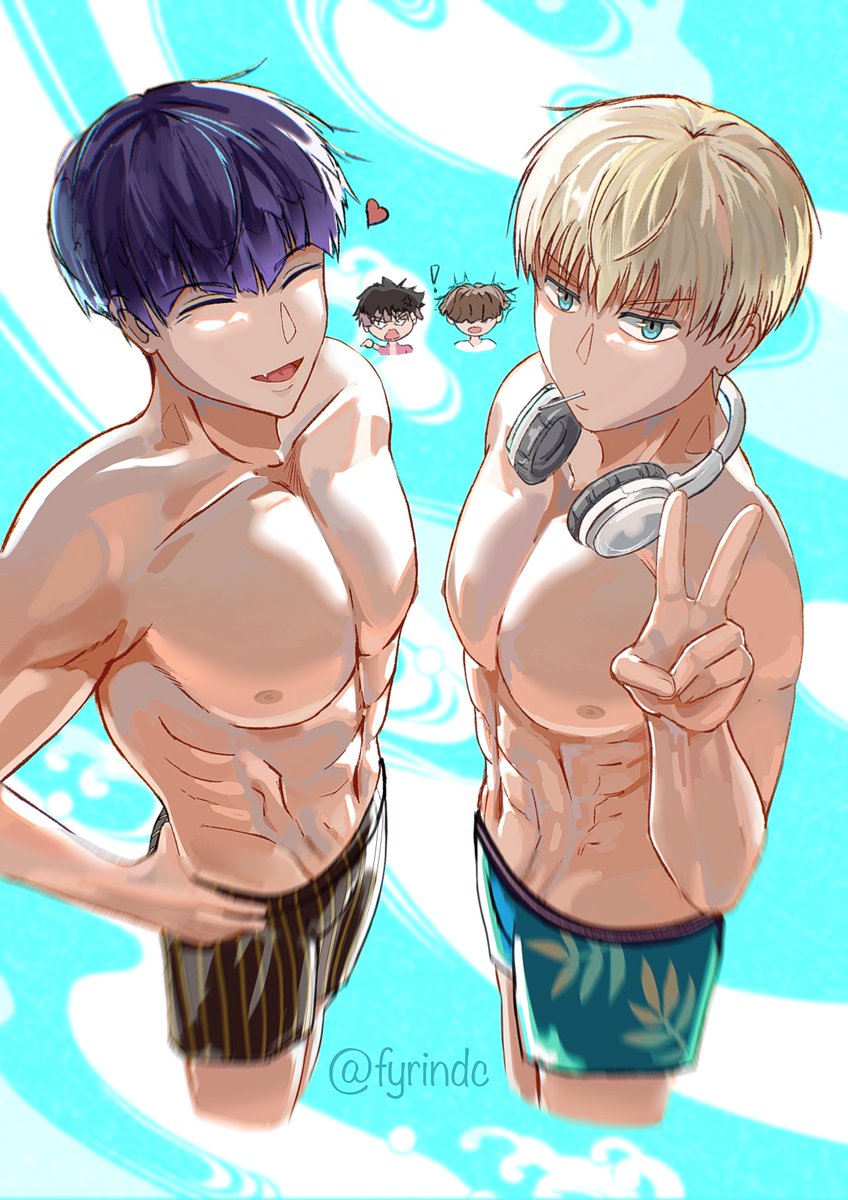 fyrindc's tweet photo. Funfact: Hoshina and Kaji are the same height.

1/2 

#kaijuno8 #windbreaker #nrhs #kajikusu https://t.co/vJg6iUltJA