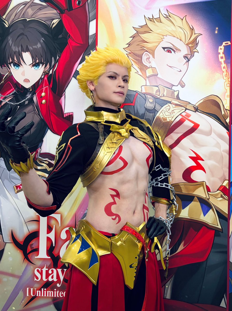 コミケ2日目はスタレコラボのギルガメッシュでした！！👑 キービジュと
