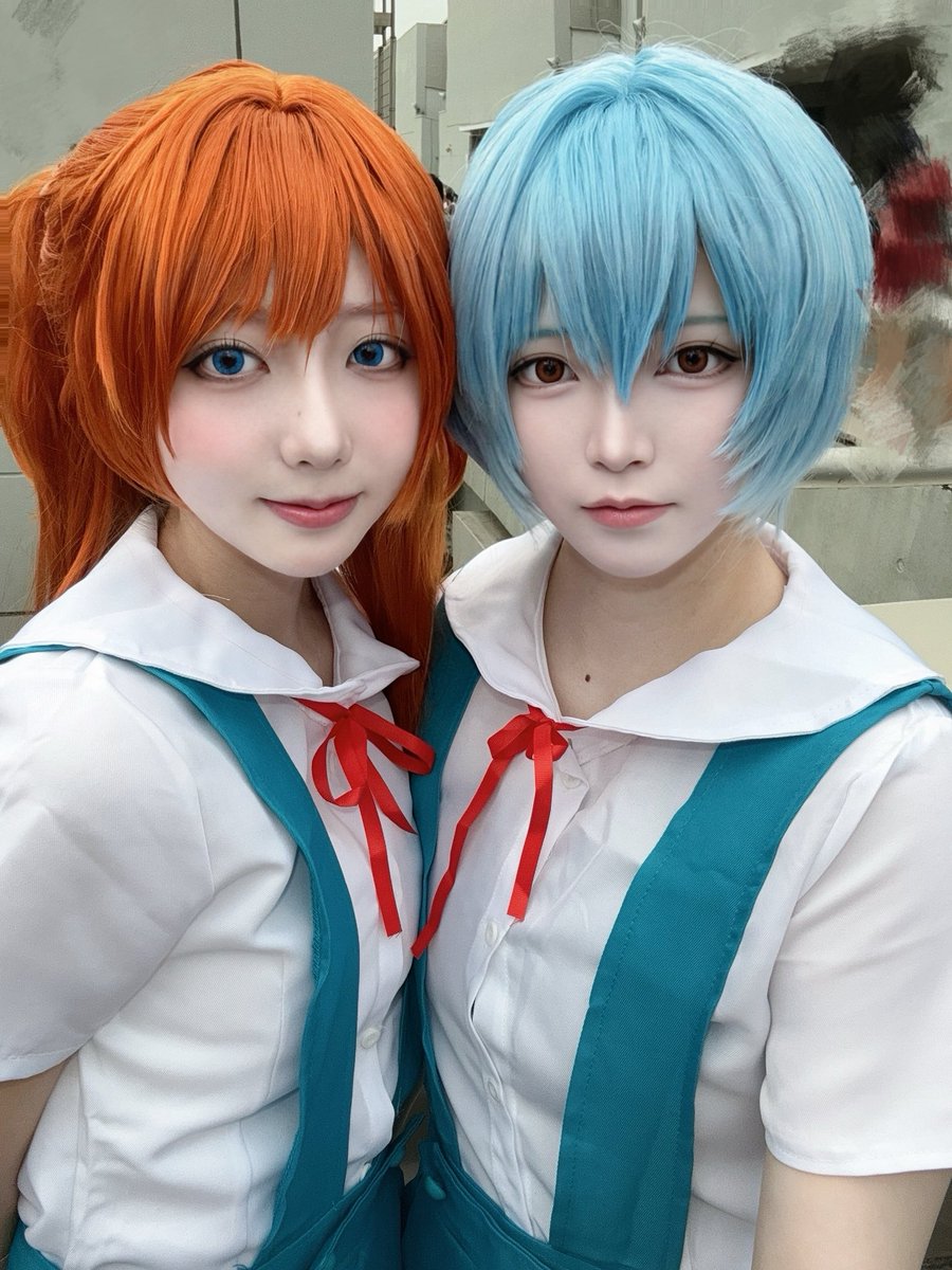 moa_tan_'s tweet photo. 夏コミお疲れ様でした✨
アスカと綾波レイでいました！！

#C108_cos
 #C108 https://t.co/EVOVdGjiqW