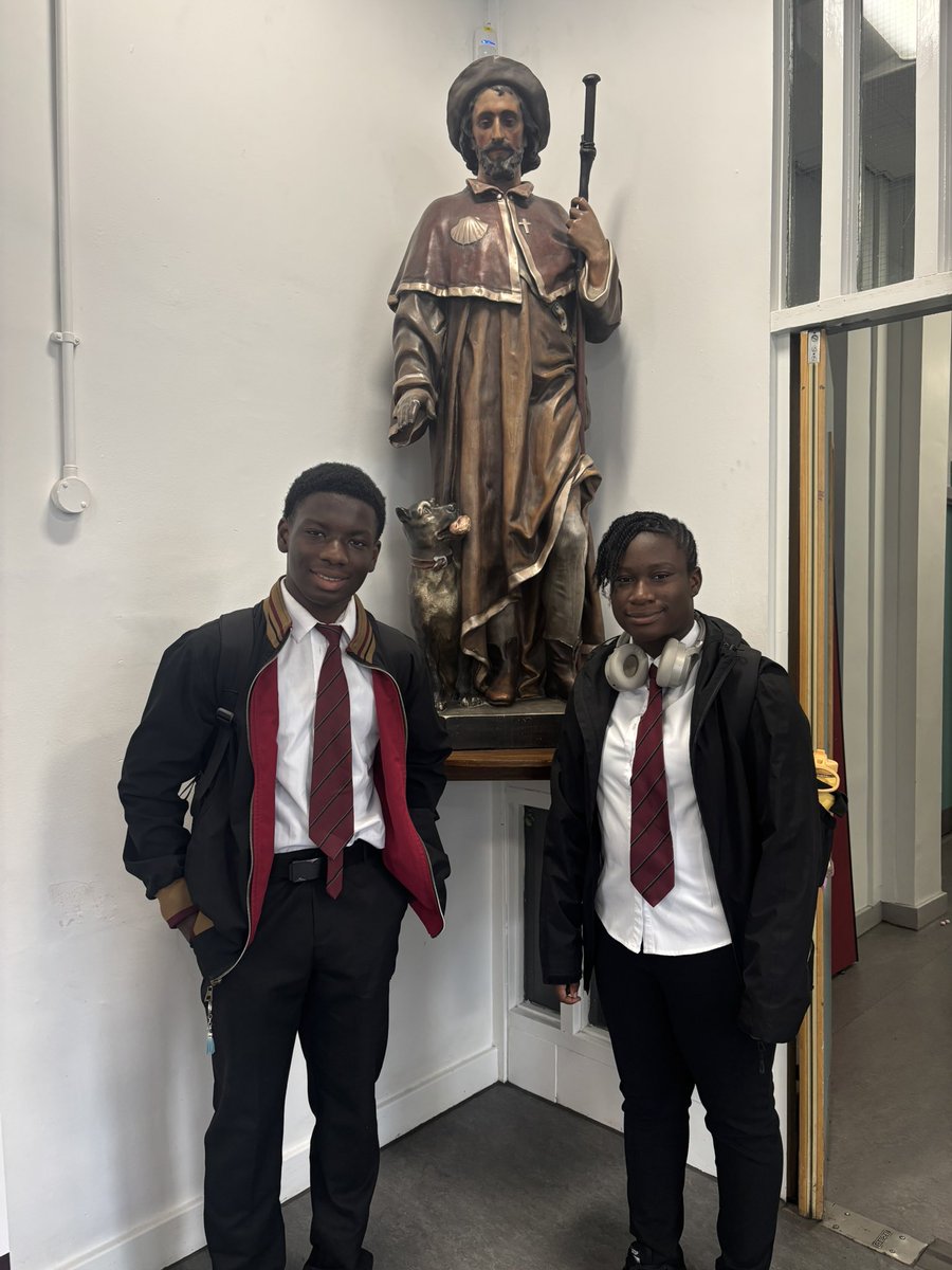 StRochRE's tweet photo. Today, the Solemnity of the #Assumption we also wish everyone a happy Feast of St Roch, our school’s patron saint. Thanks to S1, S3 and S6 pupils who read at our prayer services @St_Rochs @SaintRochsPS @rercag @SCESDirector #StRoch https://t.co/QAo77whU8f