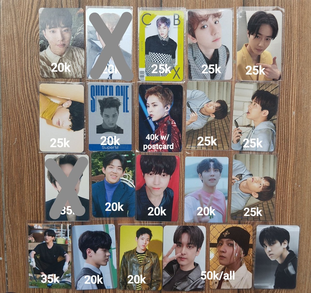 yuclitshz's tweet photo. WTS AAB PC EXO CAHOL INA

aab pc suhoo baekhyun kai d.o chanyeol chen 

🏠 bandung
🌟 bisa keep event
🌟 bisa oren
🌟 dm for detail https://t.co/CiuC2TiH9E