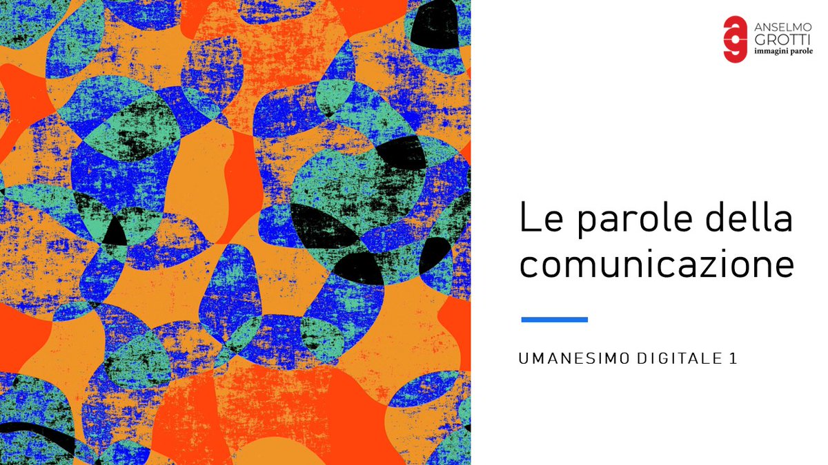 AnselmoGrotti's tweet photo. Viviamo in un mondo saturo   di parole, di immagini, di informazione. Un mondo nel quale i   circuiti elettronici sono sempre accesi, gli strumenti della comunicazione   sono sempre più pervasivi, una estensione del nostro corpo
CONTINUA   A LEGGERE:  https://t.co/T929WgATEO https://t.co/o0T4mYjeNH