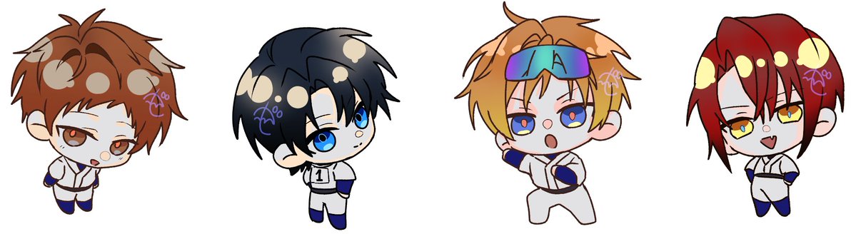 take_0kina's tweet photo. これはめがにこ自陣を勝手に描かせて頂いたFA https://t.co/vj3TX1HE7v
