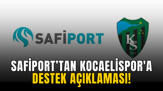 UmutKaragoz_'s tweet photo. ✅RESMİ || Safiport, yeni sezonda da Kocaelispor'un forma göğüs sponsoru olacak.
🔗https://t.co/1VHfQAQHKy #Kocaelispor #Safiport https://t.co/qeEAZbP74T