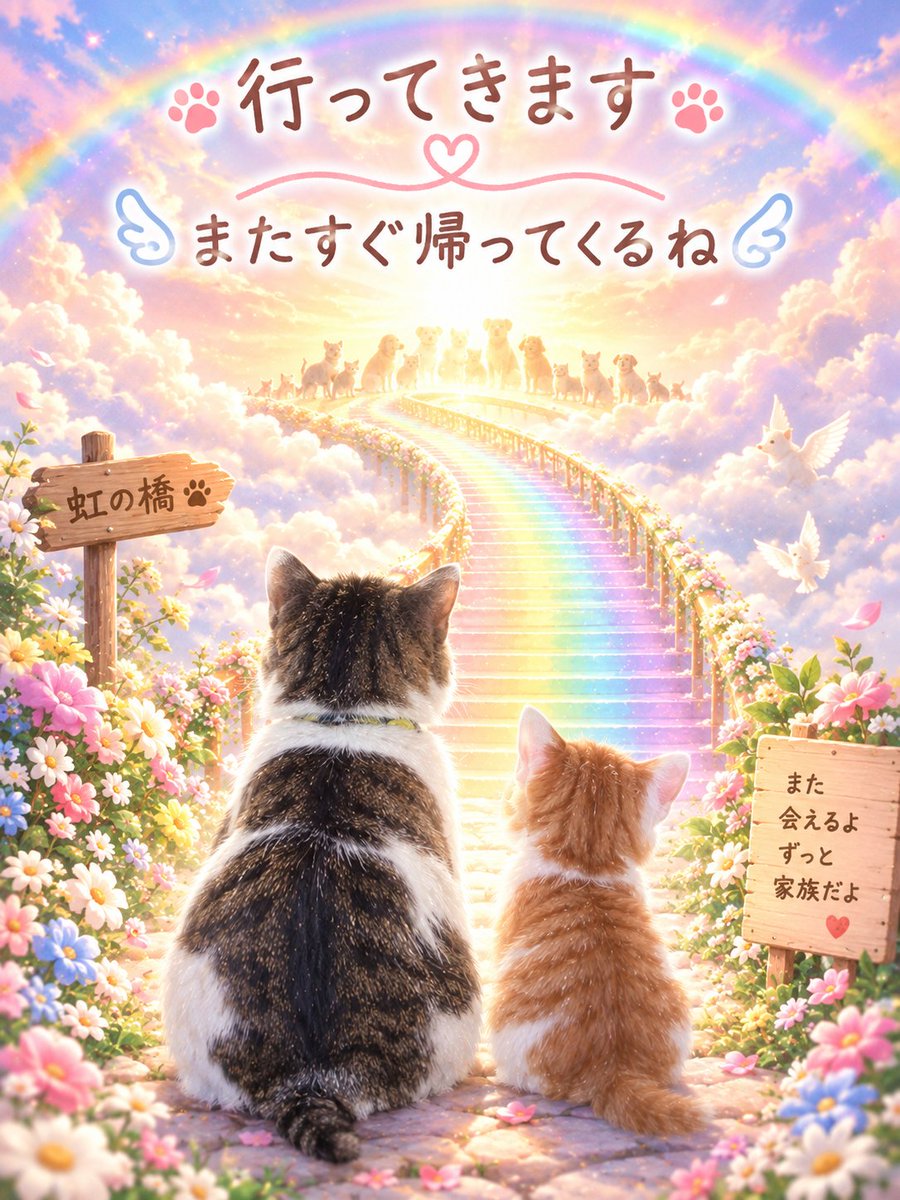 hogoke_mama's tweet photo. みんな楽しいお盆過ごせたかな？
いつでも帰ってきてくれるの待ってるからね♥

いってらっしゃい🌈
またいつか🌸🌸 https://t.co/rXEWeT7PSj