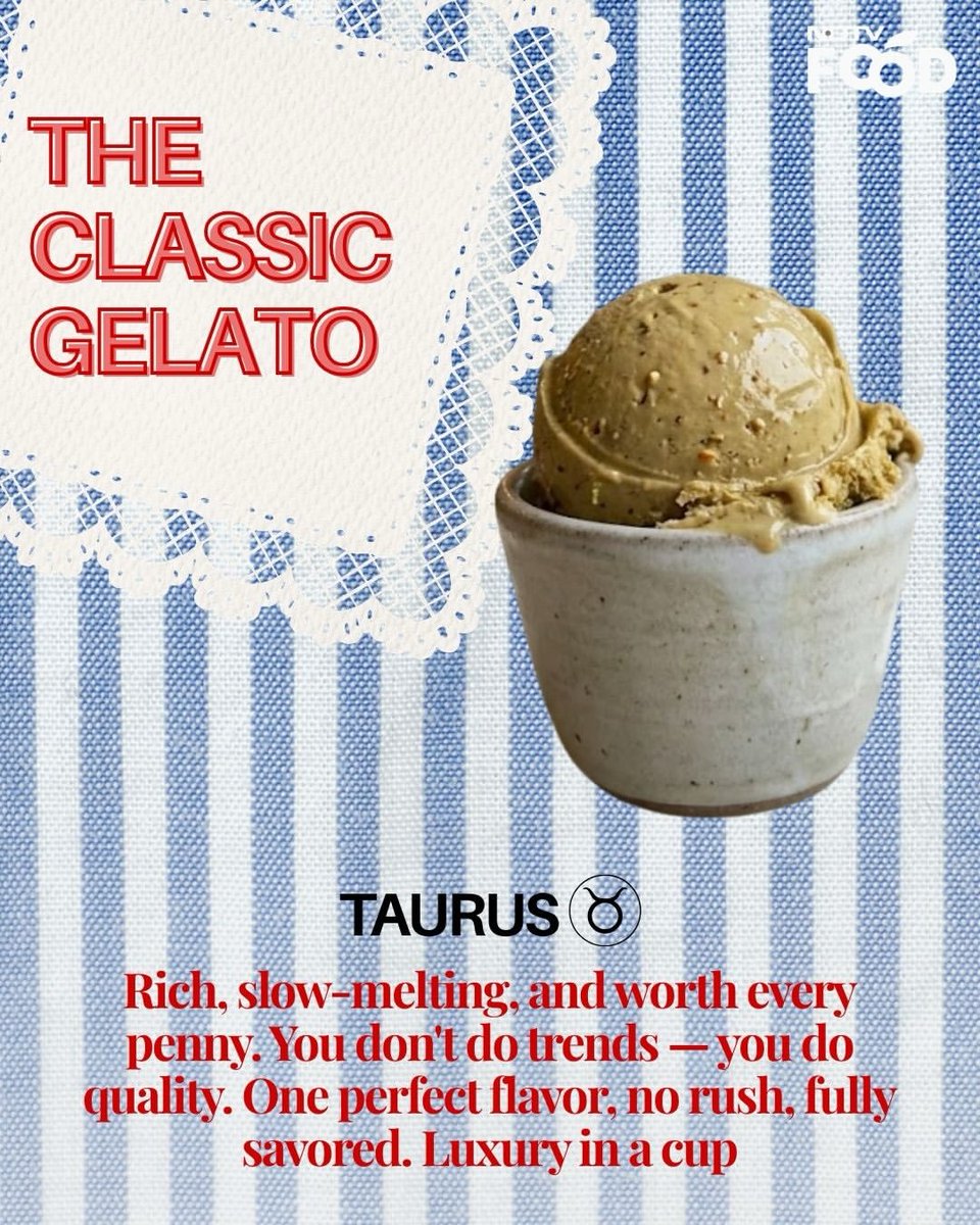 NDTVFood's tweet photo. The stars picked your ice cream order🍦✨
From extra toppings to the perfectly measured scoop

Your sun sign has a flavour to match.
Part 2 will be up soon!

Find your sign, claim your scoop, and tell us: did we get you right? 👀👇

#NDTVfood #Icecream #Frozendessert #funflavors
[Sun sign, Zodiac, Ice cream, Toppings]