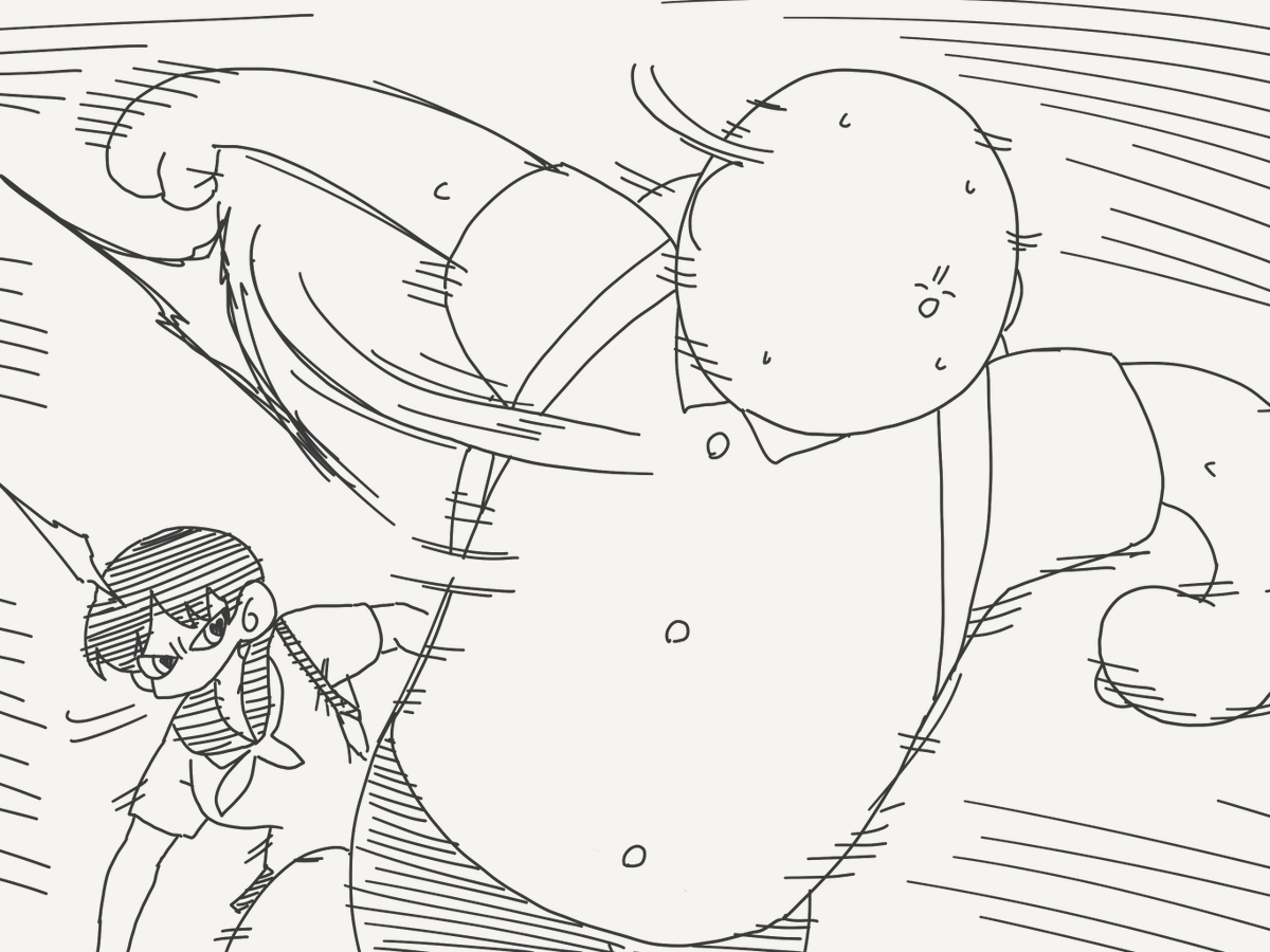 horideiyasumi's tweet photo. 本能に突き動かされる絵です。 https://t.co/QYKTLvMsKt
