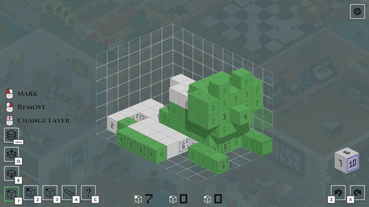 grylogiczne_pl's tweet photo. Voxelgram https://t.co/8l5JBoLalJ
#Voxelgram is a 3D nonograms game where solving puzzles feels like sculpting in three dimensions. Reveal voxel models as you complete each challenge.
#nonogram #Picross #griddler #malowanieliczbami #logicgame #puzzlegame #grylogiczne https://t.co/H8V7B2ae3d
