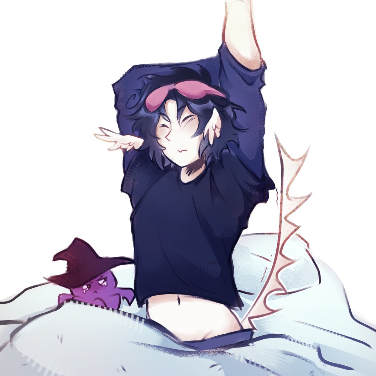 s1llyfreak's tweet photo. Continuation with the under-the-bed monster
#azuretime https://t.co/dnsoJ1Myva
