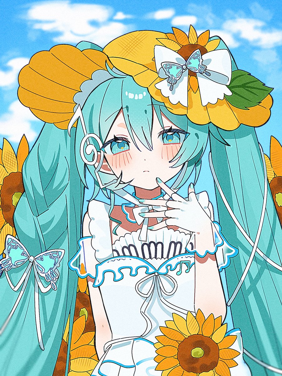 MUMesan2's tweet photo. ひまわりちゃん🌻
#初音ミク  #マジカルミライ2026 https://t.co/VGKjh9DZ6b
