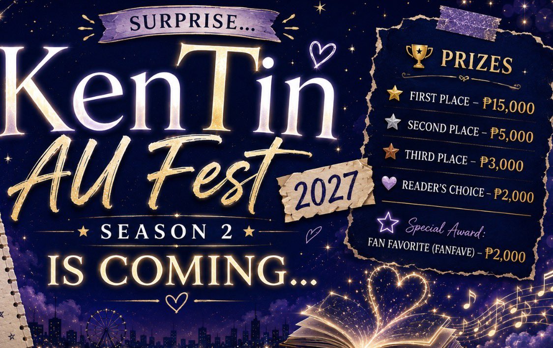 kentin_kindle's tweet photo. Are you ready, #KENTIN AU writers and readers? 📝📚💫

✨ No matter the universe, no matter the story, they always find their way back to each other 💚🖤

#KenTinAUFest2027
Coming Soon… 📖✨ https://t.co/VpVSVUREk1