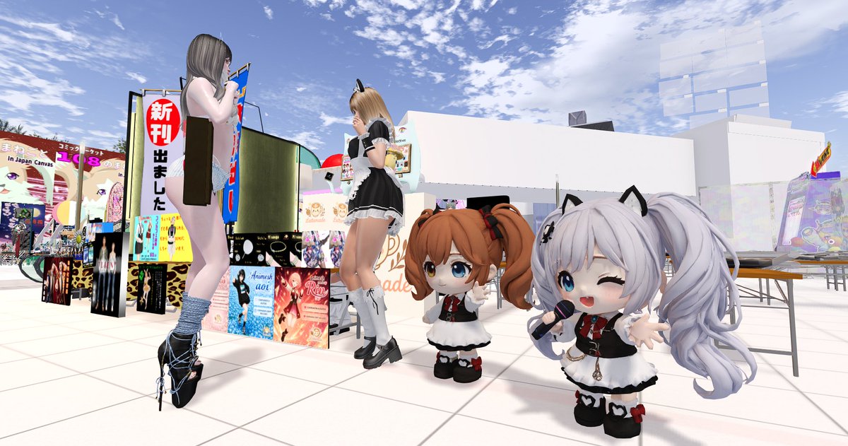 fennel2's tweet photo. コミケの後夜祭にいってます。
シンデレラでお人形をゲットして,焼肉食べて,踊りまくる! https://t.co/Eykw3ta1Ey