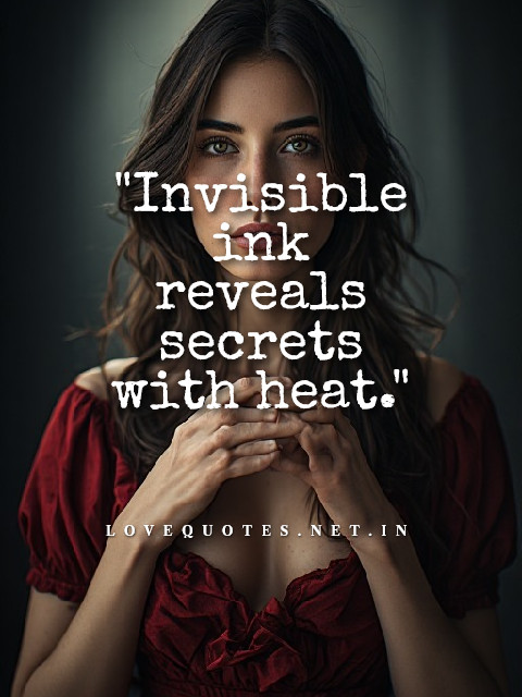 lovequotesbuzz's tweet photo. “Invisible ink reveals secrets with heat.” 🔥🕵️
#InvisibleInk #SecretMessages #HiddenSecrets #ScienceFun #HeatReveal #Chemistry #DidYouKnow #CuriousMinds #ScienceFacts #FunFacts
https://t.co/nkAEv5GVkW https://t.co/idqBmWjnLS
