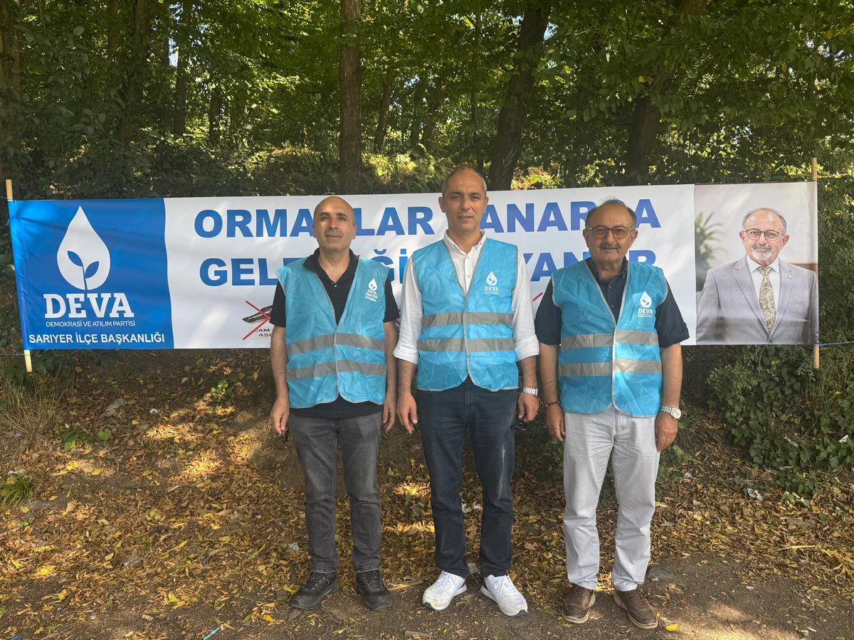 deva_atasehirde's tweet photo. Sarıyer İlçe Başkanımız Sayın Adem Çetin’in @cetinadem66 saha etkinliğine #çevre İstanbul İl Başkanımız Sayın Ali Hakan Ağaoğlu @A_HakanAgaoglu ve teşkilatımız ile katıldık. @devapartisi @istanbuldadeva https://t.co/MFjUZhORNK