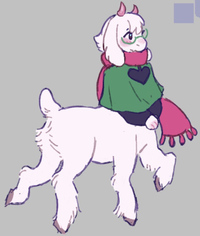 _kurochan710's tweet photo. getting into deltarune 
#ralsei https://t.co/n8JZnp78yI
