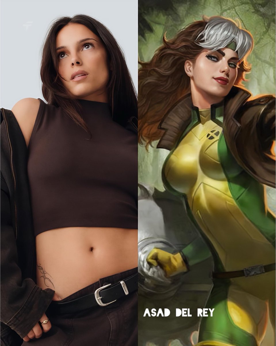 AsadDelRey's tweet photo. Inde Navarrette Rogue Edits #xmen #obsession #actress #marvel https://t.co/8WuaGzLSnx
