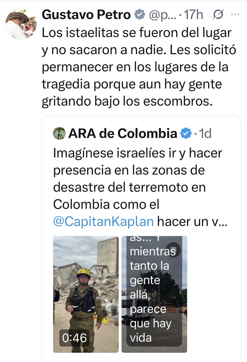 fholc's tweet photo. Como puede ser tan mierda el sorete de @petrogustavo ??? 
No te pido que agradezcas, solo que cierres el orto!! https://t.co/kMwU9M4TT2