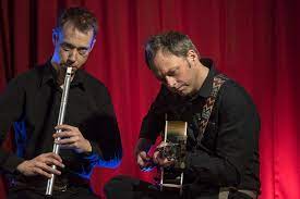rabjourno's tweet photo. This Tuesday in Edinburgh, multi-instrumentalist Fraser Fifield and guitarist Graeme Stephen bring strong melodies and spontaneous invention to Nobles in Leith from 9pm. https://t.co/t1sGBvFx1J