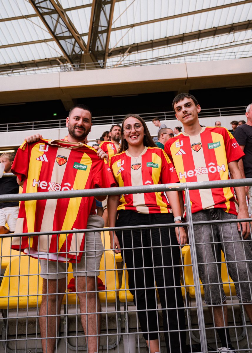 LEMANSFC's tweet photo. Quel plaisir de vous avoir retrouvé à la maison hier ❤️💛

Dès le week-end prochain, c'est 𝐚𝐯𝐞𝐜 𝐯𝐨𝐮𝐬 que nous entamerons cette saison de @Ligue1 🫵

#AllezLeMansFC 🔴🟡 https://t.co/xcQOqm9xAb