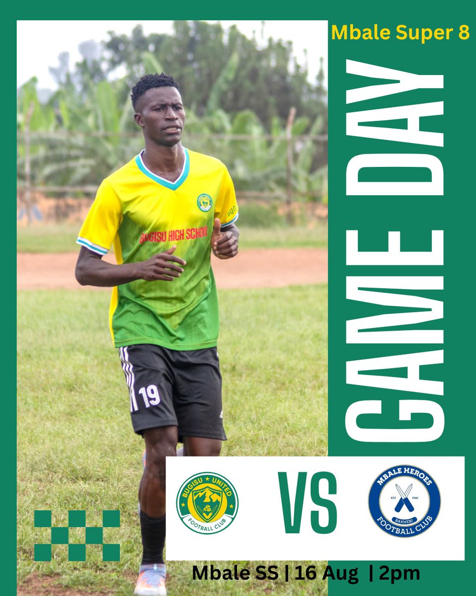 BugisuUnitedFC's tweet photo. We start our bale Super 8 preseason tournament  campaign against Mbale Heroes FC! #BasaaniBurwa https://t.co/aMQY5AFofE