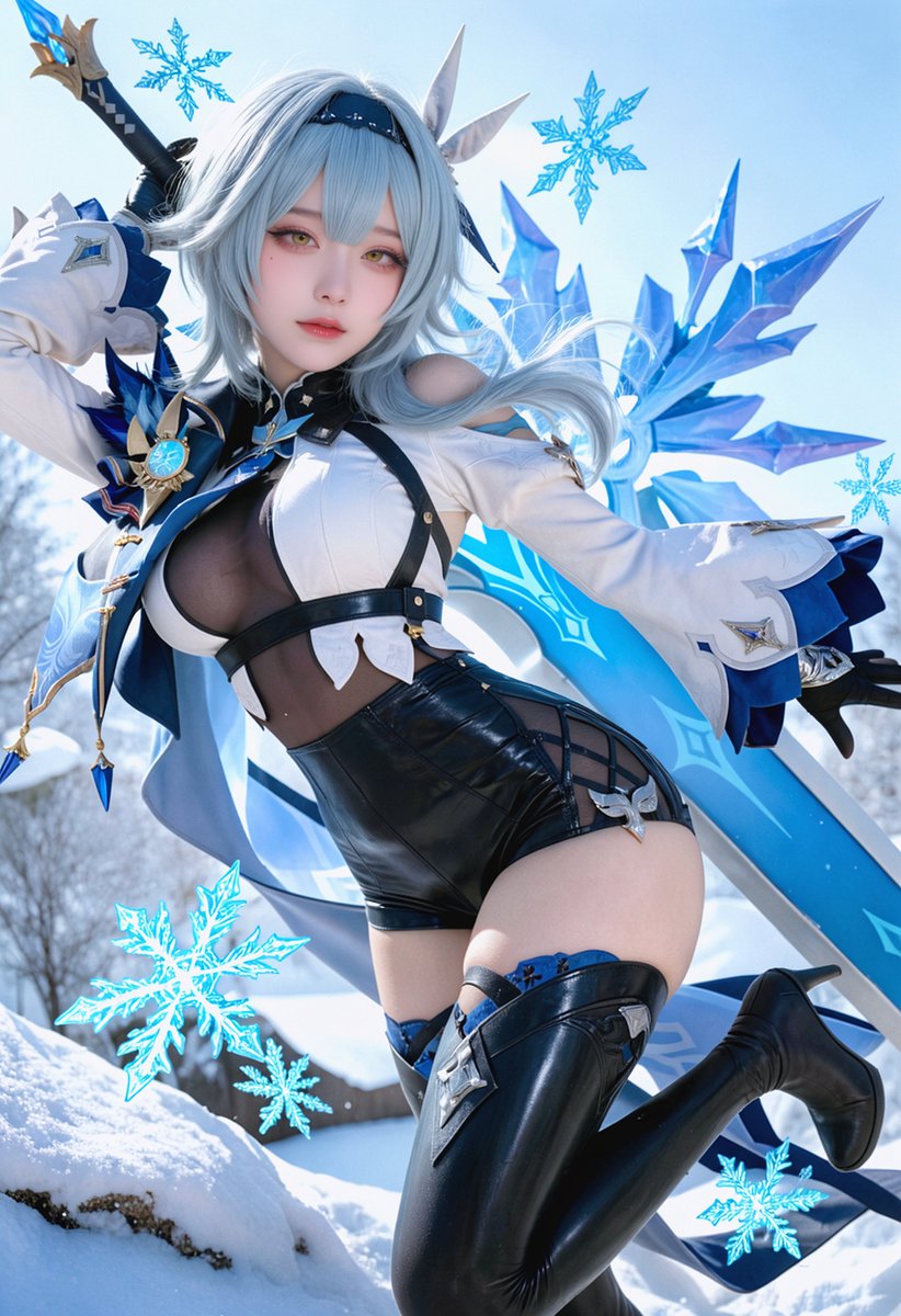 Sparky___Pinky's tweet photo. Eula - Genshin Impact

#原神 #GenshinImpact #Eula #エウルア https://t.co/tiHBOQOLIh