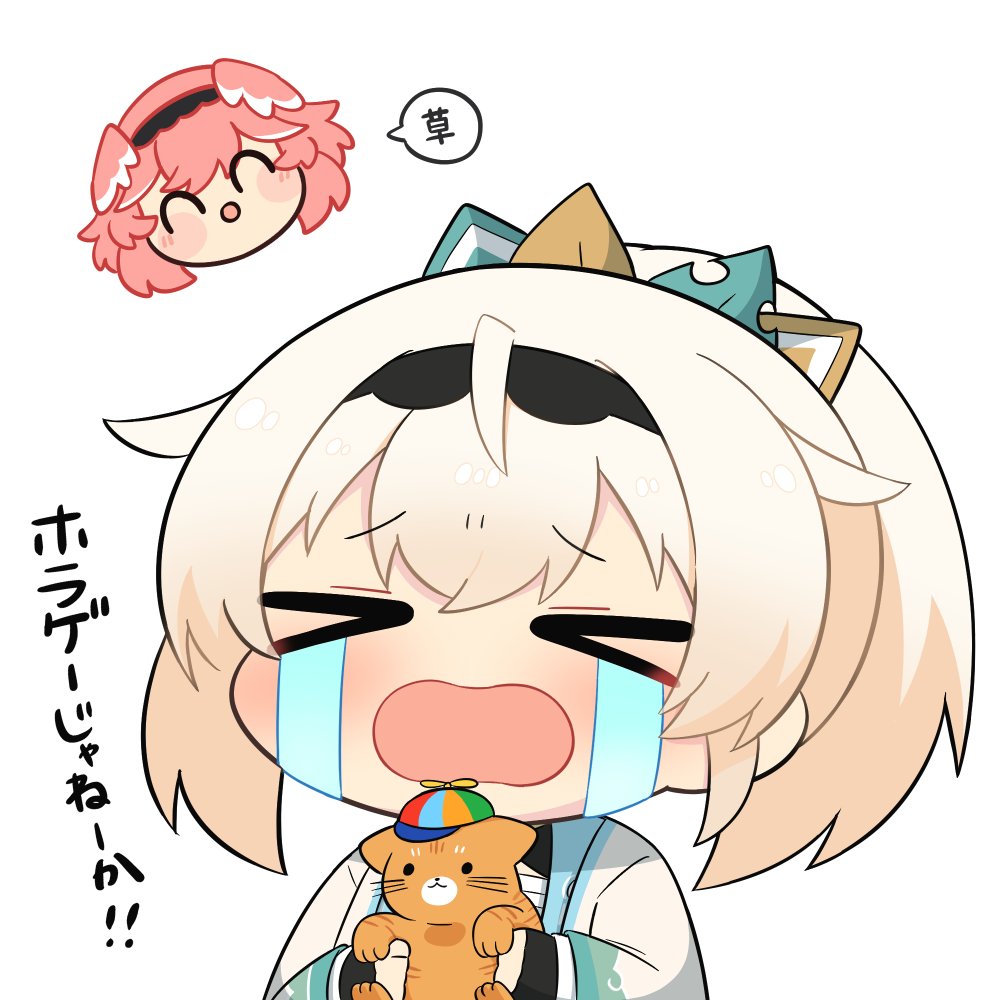 twumi425's tweet photo. 騙したな鷹嶺ルイ！！ #いろはにも絵を https://t.co/amYlkTbEx7
