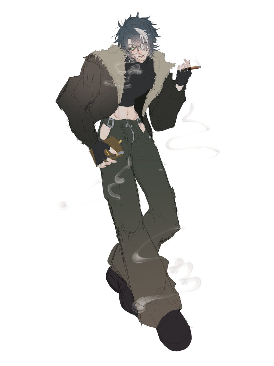pip_trpg's tweet photo. ←描き直したやつ
　　　　元のやつ→ https://t.co/vTOT1LRIju