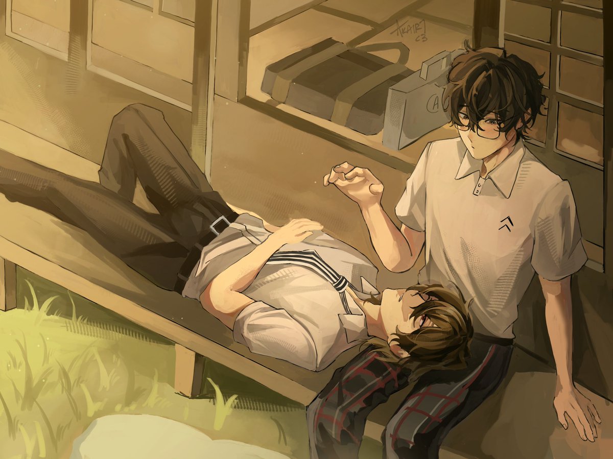 akairt's tweet photo. ☀️
#akeshu #明主 #p5r https://t.co/aDmNrUzLAp