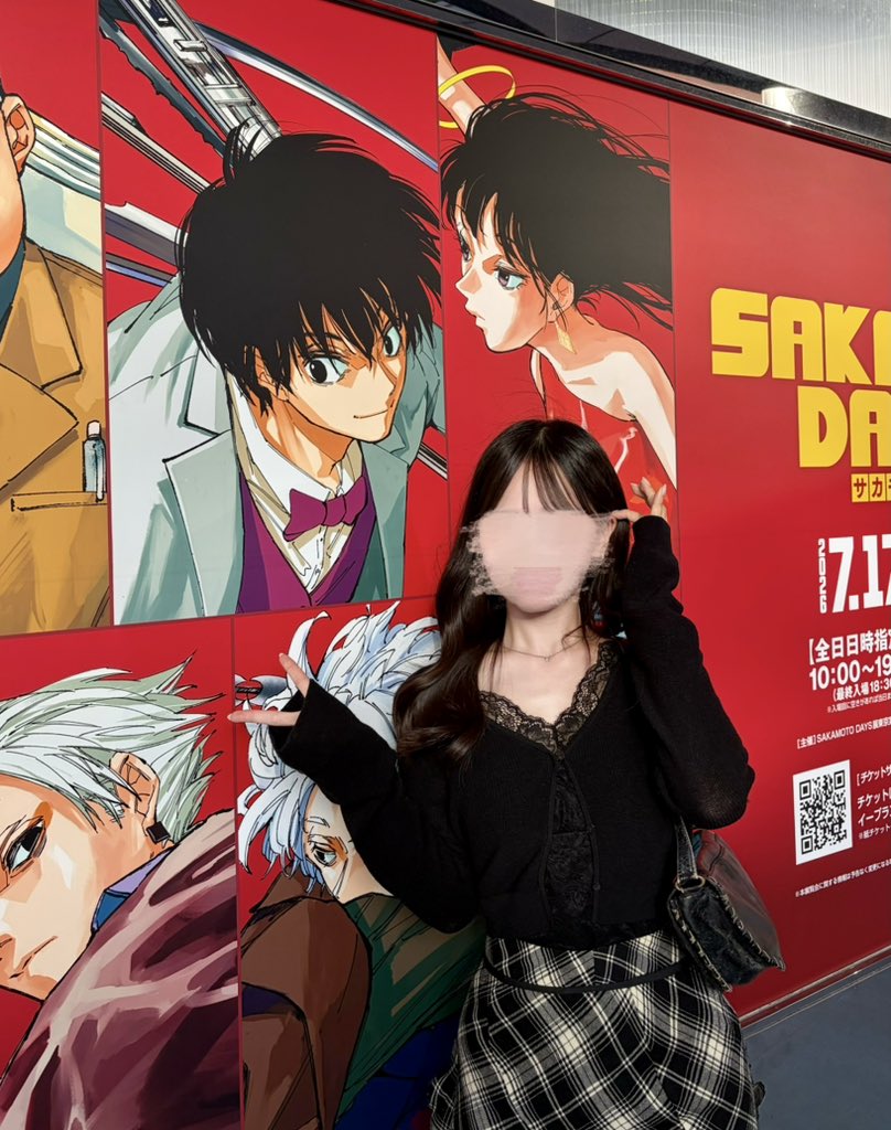 79moxx's tweet photo. SAKAMOTO DAYS展🎞✨ https://t.co/4RSwdhzddK