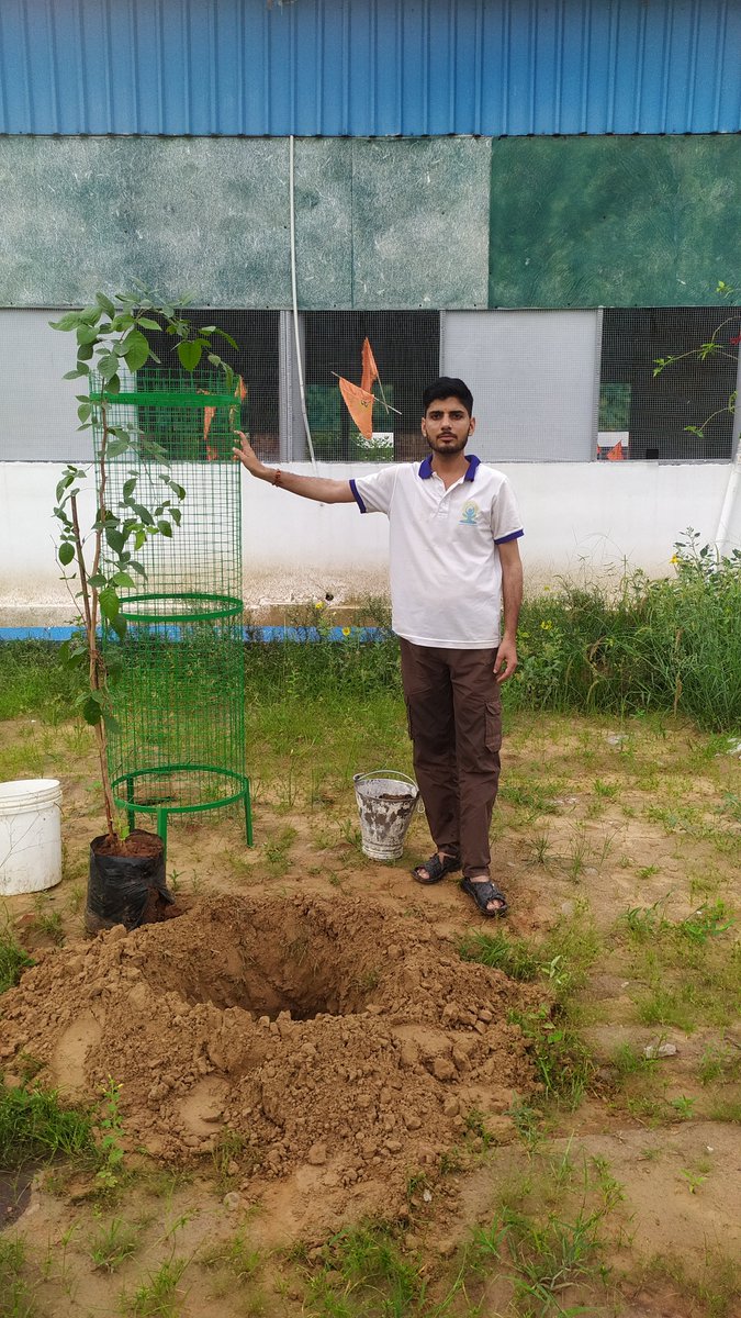 Surajsain1947's tweet photo. सूर्या फाउण्डेशन( @suryafnd )आदर्श गांव योजना प्रकल्प के तहत वर्ष 2025 में "हर माह -एक पौधा" लगाने का संकल्प लिया व उसके अनुसार अगस्त2026 माह का पौधारोपण जयपुर के निमेडा में किया है
@narendramodi  @BhajanlalBjp 
@RaoRajendraBJP @Ra_THORe @asare_pramod @UNICEFIndia
@thebetterindia https://t.co/W8Grt8pCZa