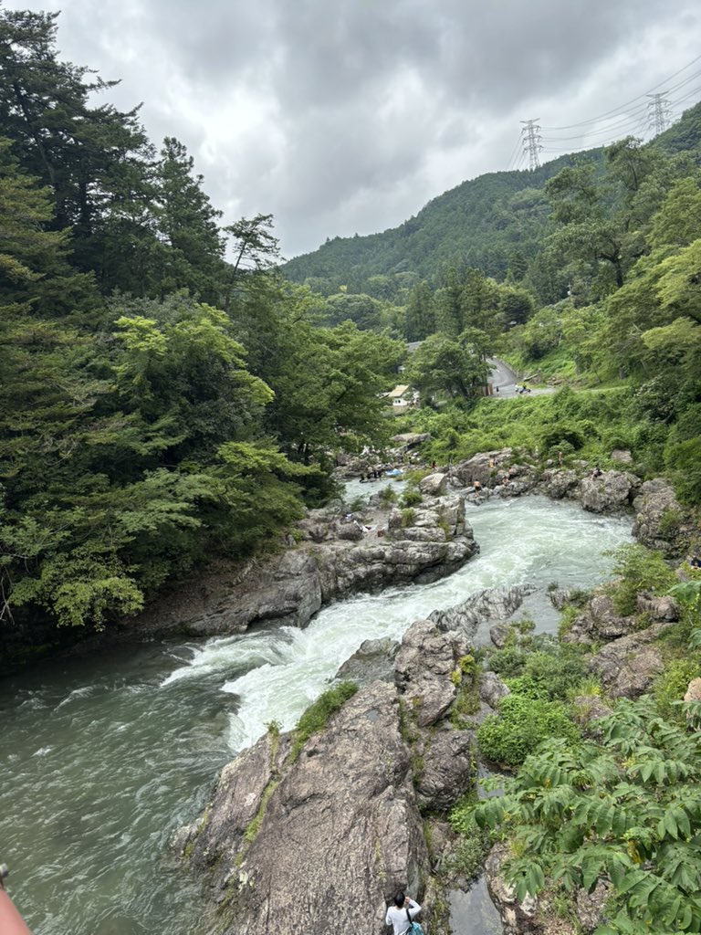 orliepenguin's tweet photo. ソロ森林浴。初めての秋川渓谷。 https://t.co/SXu2WLQd89