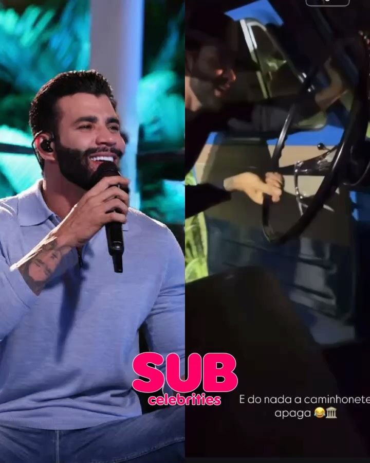 eddyeller's tweet photo. ue chique! 🗣️

A caminho de Bela Vista de Goiás, Gusttavo Lima passou por um leve sufoco. O sertanejo estava dirigindo uma picape que apagou no meio do caminho. Gente como a gente, ele precisou empurrar o veículo para conseguir chegar ao local... https://t.co/rzM4I6KkM2