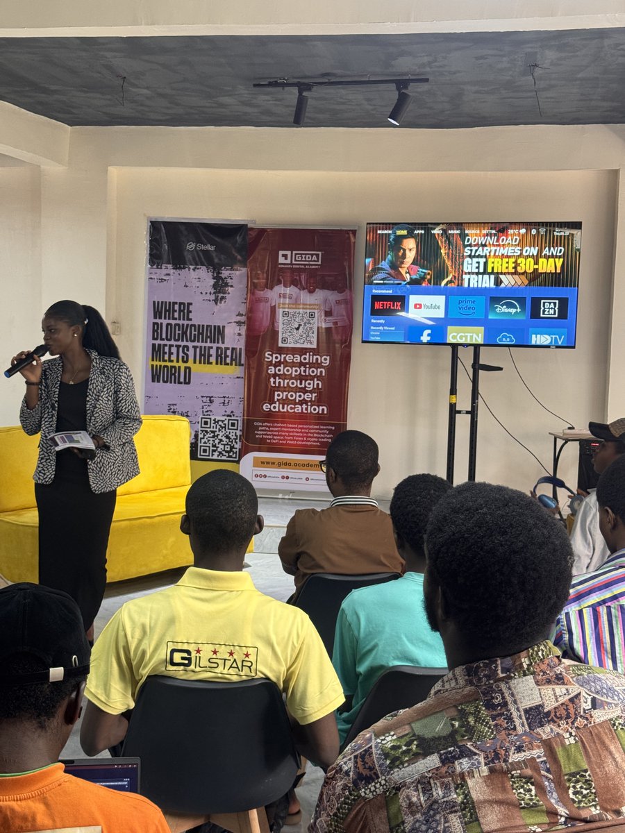 Official_GIDA's tweet photo. Yesterday @theblock_hive Enugu 🇳🇬 we saw solid patnerships between, Blockchain devs, software engineers &amp; all present to learn and collaborate. 

It was the 1st edition of our series.  “THE BUILDER JOURNEY” with support from @StellarOrg @Stellar_Nigeria 🥂 https://t.co/Z6dIcoaz83