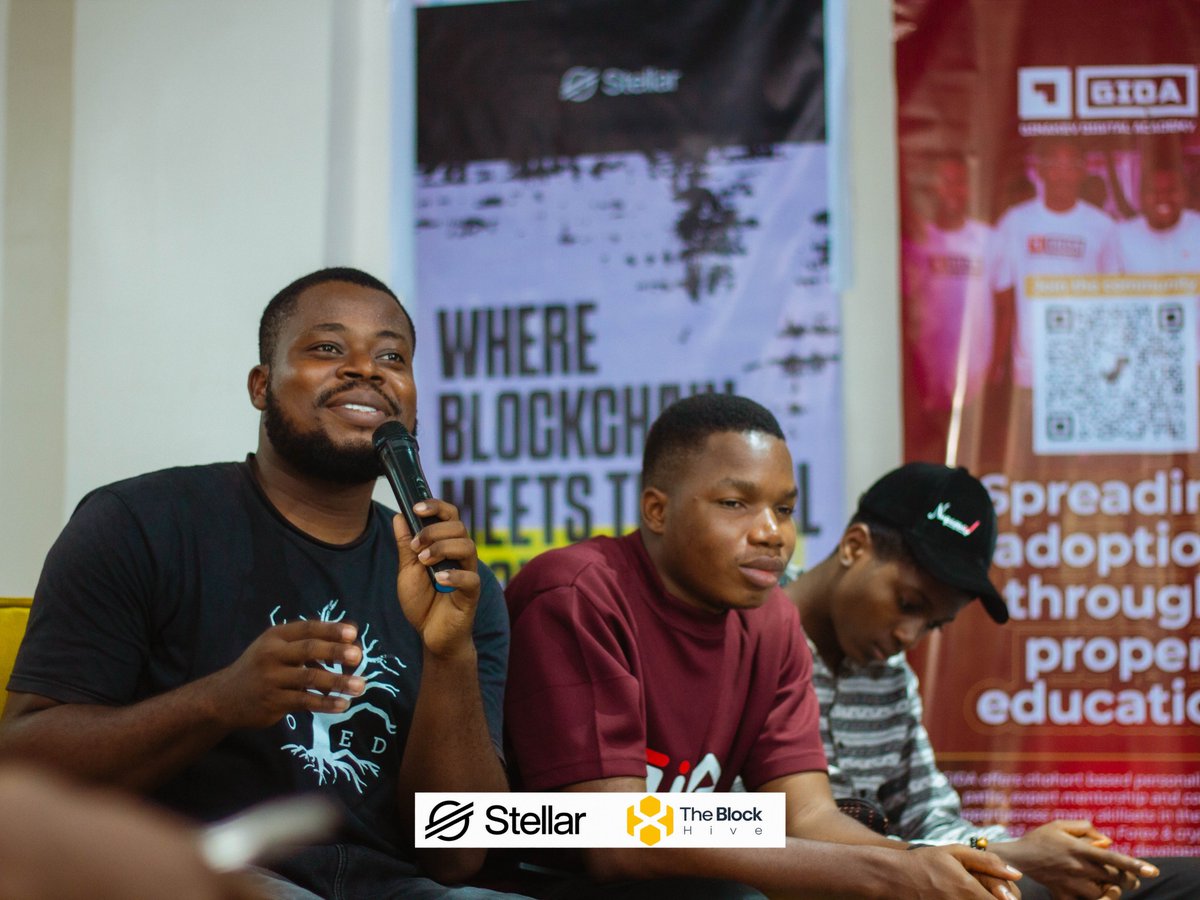 Official_GIDA's tweet photo. Yesterday @theblock_hive Enugu 🇳🇬 we saw solid patnerships between, Blockchain devs, software engineers &amp; all present to learn and collaborate. 

It was the 1st edition of our series.  “THE BUILDER JOURNEY” with support from @StellarOrg @Stellar_Nigeria 🥂 https://t.co/Z6dIcoaz83