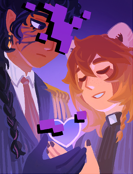 cubikuya's tweet photo. are you really best friends if you don't have their literal heart #assassinduo https://t.co/oEaKbxJjlT