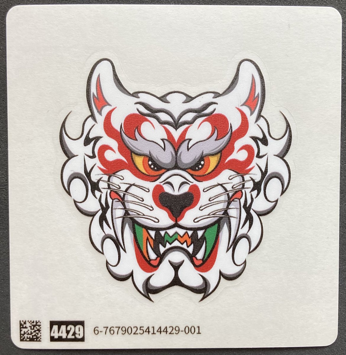 こちらの ・『般若面』ステッカー ・『Kabuki Tiger』ステッカー 墨田