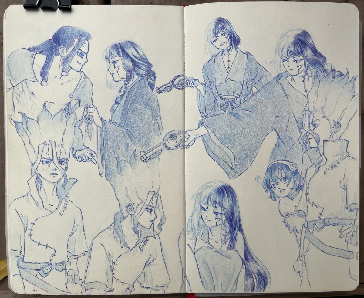 AshlyYoshi's tweet photo. Another art by Lostie_dchat (from insta).

This was based on chapter 3 of Time flies everything moves forward https://t.co/46w2pSEy7u https://t.co/QAFz9APuiO
