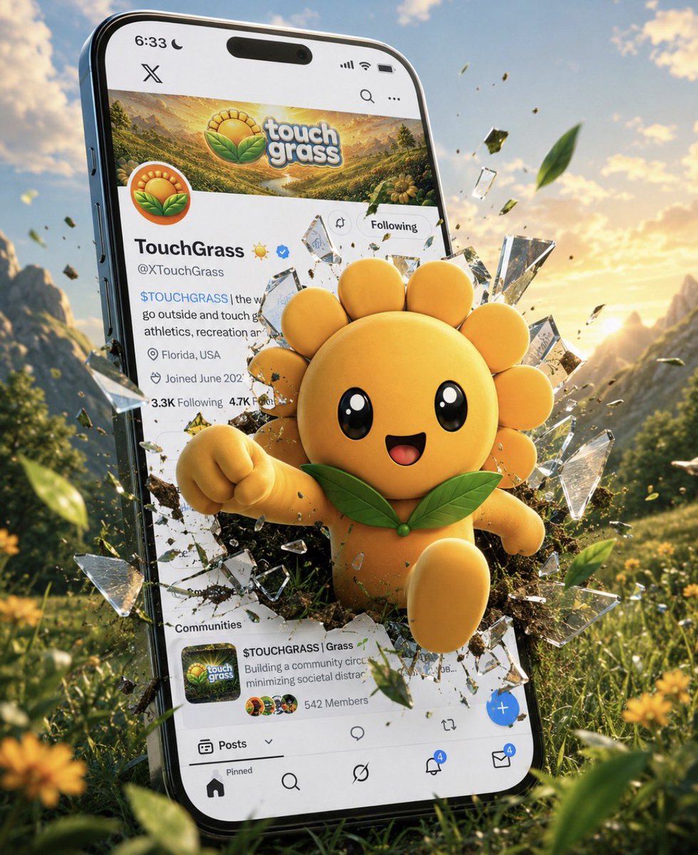 XTouchGrass's tweet photo. GM ☀️

Sunday is a good reminder that progress doesn’t always have to look loud.

Sometimes it’s rest. Sometimes it’s reflection. Sometimes it’s finally seeing how far you’ve come.

Enjoy the reset.

solana:5314GTpDziP2ZdaANnt5KJEABGXy5Nn5Kyc3SFPYpump #TouchGrass https://t.co/xoFcsDNV7M