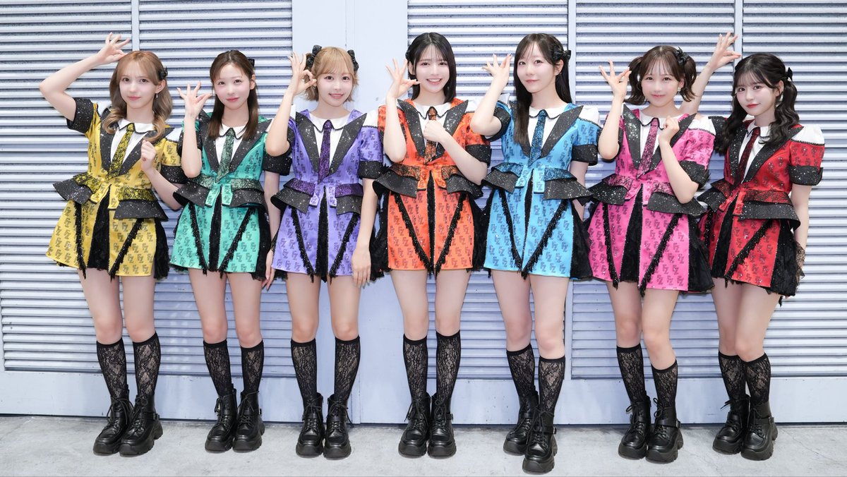 FRUITS_ZIPPER's tweet photo. ✨💿\ FRUITS ZIPPER大特典会＠パシフィコ横浜  ありがとうございました/💿✨
　　
5th single リリース記念FRUITS ZIPPER大特典会にお越しくださりありがとうございました💚🩵💜💛🧡❤️🩷

本日もたくさんのふるっぱーからぱわーをもらうことができました🔋🤘🏻

次の大特典会でもお会いできることを楽しみにしています✨

🗓2026年8月16日(日) 
📍パシフィコ横浜　展示ホールB
 
💜仲川瑠夏 @luna_fz0703
💛早瀬ノエル @noel_fz1229
💚櫻井優衣 @yui_fz0221
🩵真中まな @manafy_fz0422
🩷松本かれん @karen_fz0328
🧡鎮西寿々歌 @suzuka_fz1124
❤️月足天音 @amane_fz1026

#ふるっぱーリリイベ情報
#FRUITSZIPPER #ふるっぱー
#フルーツジッパー