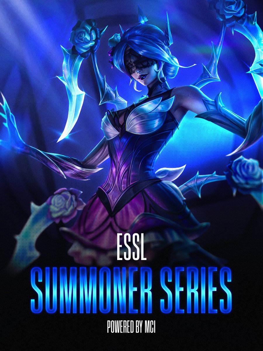 essl_games's tweet photo. Unser League of Legends Turnier "ESSL Summoner Series" powered by MCI

🏟 Offline Finale auf der 
@VulkanLAN

💰 Preisgeld: 2.500€

🎓 Teilnahmeberechtigt (DACH): Schüler:innen, Studierende, Lehrlinge, Grundwehrdiener:innen &amp; Zivildiener:innen
🔞 Mindestalter: 16

Link unten! https://t.co/wRrAGJ7vIk